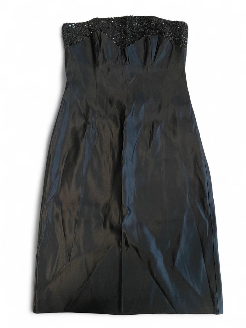 Jayson Brunsdon Strapless Sequin Cocktail Dress
